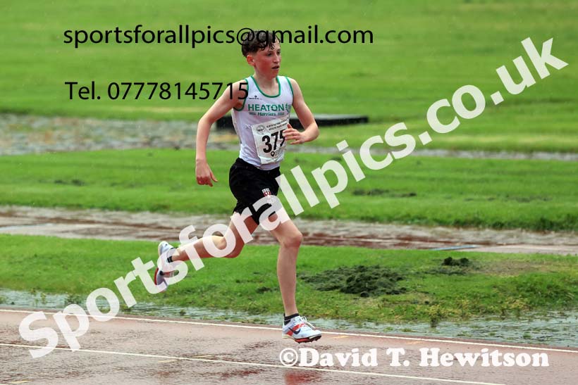 3000 metres, NEGP 2, Monkton Stadium.  Photo: David T. Hewitson/Sports for All Pics